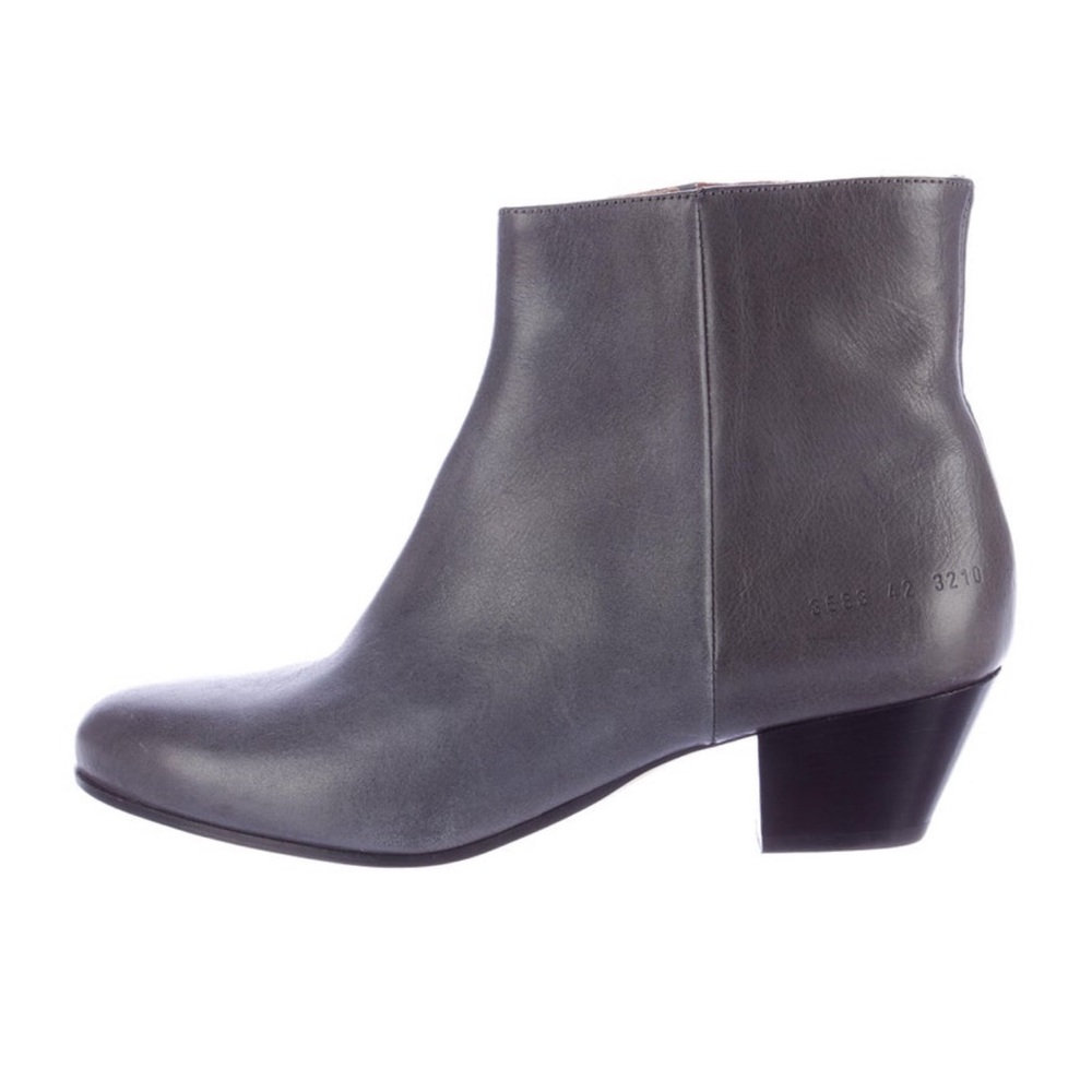 Woman by Common Projects round-toe ankle boots